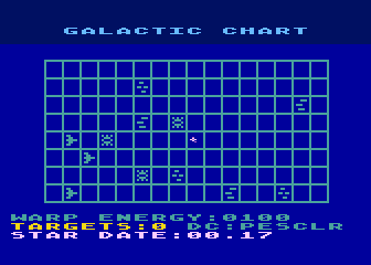 Screenshot of Star Raiders (Atari 5200, 1980) - MobyGames