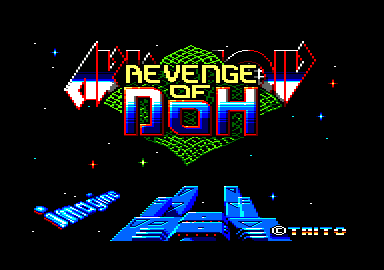 Arkanoid: Revenge of DOH (Amstrad CPC) screenshot: Loading screen