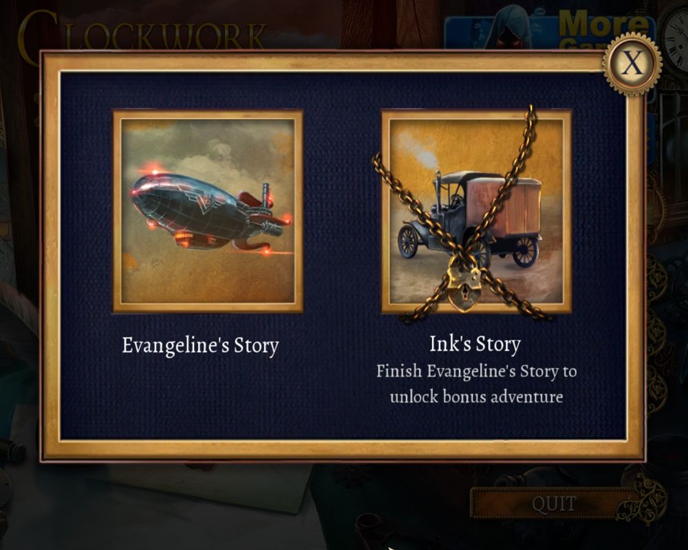 Screenshot of Clockwork Tales Of Glass and Ink (Collector's Edition