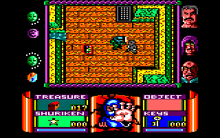 Screenshot of Avenger (Amstrad CPC, 1986) - MobyGames