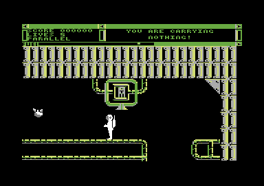 Back to Reality (Commodore 64) screenshot: One of the hazards you come across
