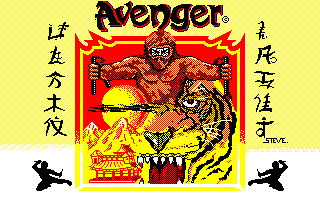 Avenger (Amstrad CPC) screenshot: Loading screen