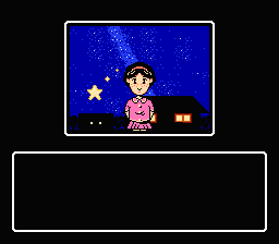 Bakushō!! Jinsei Gekijō 3 (NES) screenshot: It's night, and I'm alone...