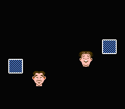 Bakushō!! Ai no Gekijō (NES) screenshot: Choosing the parents for your future hero. Do you think they fit each other?
