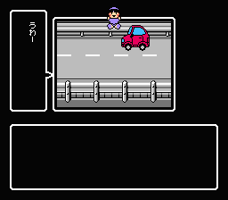 Bakushō!! Jinsei Gekijō 3 (NES) screenshot: Hit by a car!