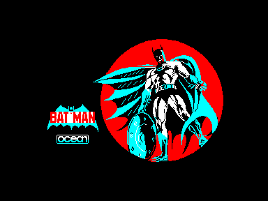 Batman (Amstrad CPC) screenshot: Loading Screen