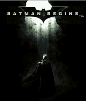 Batman Begins (J2ME) screenshot: Title screen