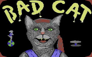 Screenshot of Street Cat (Commodore 64, 1987) - MobyGames
