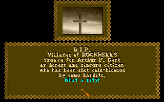 Wild West World (DOS) screenshot: Do Dirty Tricks!