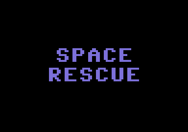 Benji: Space Rescue (Commodore 64) screenshot: Title