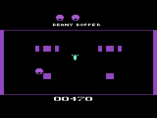 Beany Bopper (Atari 2600) screenshot: I can get this falling object