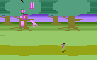 Berenstain Bears (Atari 2600) screenshot: The narrator bear