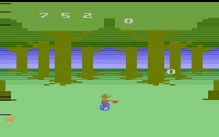 Berenstain Bears (Atari 2600) screenshot: You need to catch the correct numbers