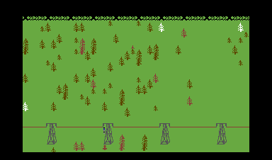 Black Hawk (Commodore 64) screenshot: Pile on the agony