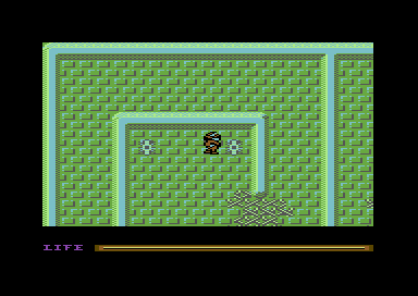 Gothik (Commodore 64) screenshot: Let's go.