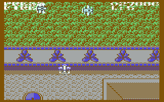 Scramble Spirits (Commodore 64) screenshot: Stage 3