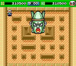 Bomberman '93 (TurboGrafx-16) screenshot: Say hello to El-Baal