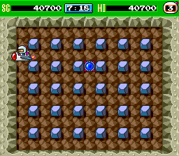 Bomberman '93 (TurboGrafx-16) screenshot: Bomberman flies off to the next planet