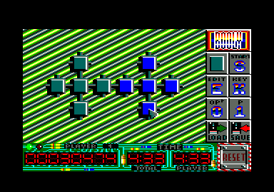 Booly (Amstrad CPC) screenshot: One more click will do it