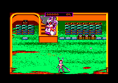 Bunny Bricks (Amstrad CPC) screenshot: Screen 2