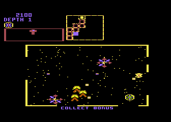 Space Dungeon (Atari 5200) screenshot: Located some heavily guarded treasure