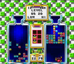 Screenshot of Tetris & Dr. Mario (SNES, 1994) - MobyGames