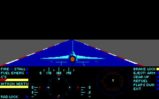 Thud Ridge: American Aces in 'Nam (DOS) screenshot: At the airfield...