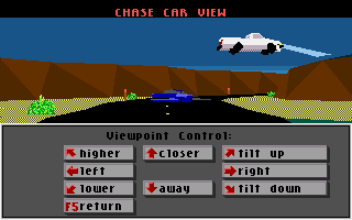 Test Drive III: The Passion (DOS) screenshot: The famous flying pickup truck