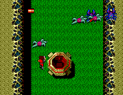 Time Soldiers (SEGA Master System) screenshot: The final battle
