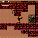 Tomb Raider: Quest for Cinnabar (ExEn) screenshot: Of course, your guns are still your best friends in this game.
