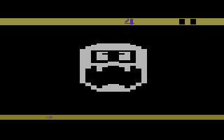 Tunnel Runner (Atari 2600) screenshot: I got caught!