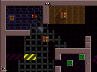 The Ultimate Tapan Kaikki (DOS) screenshot: Starting location, first level