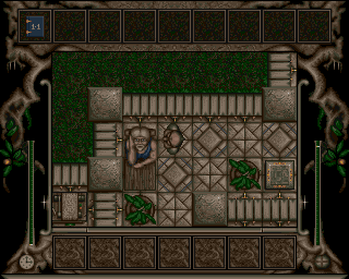 Valhalla: Before the War (Amiga) screenshot: One of the castle's inhabitants