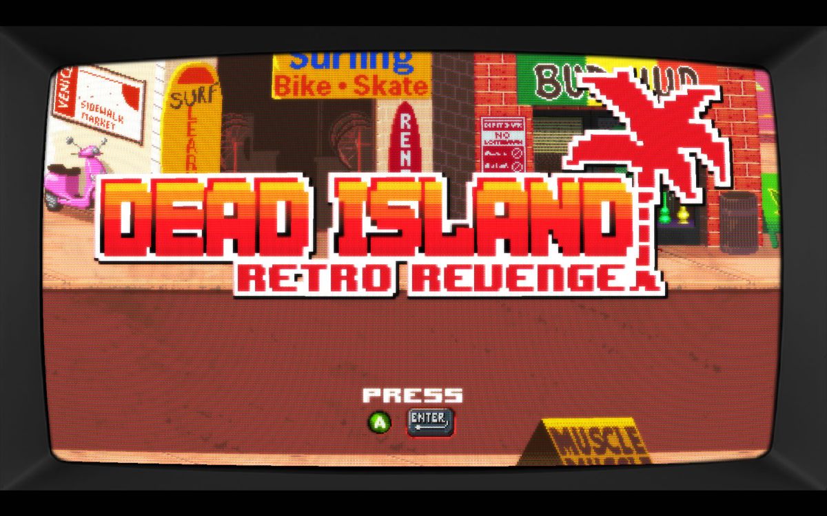 Dead Island: Retro Revenge (Windows) screenshot: Title screen
