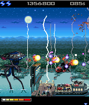 War of the Worlds (J2ME) screenshot: Straight from the movie: prevent the ferry from leaving.
