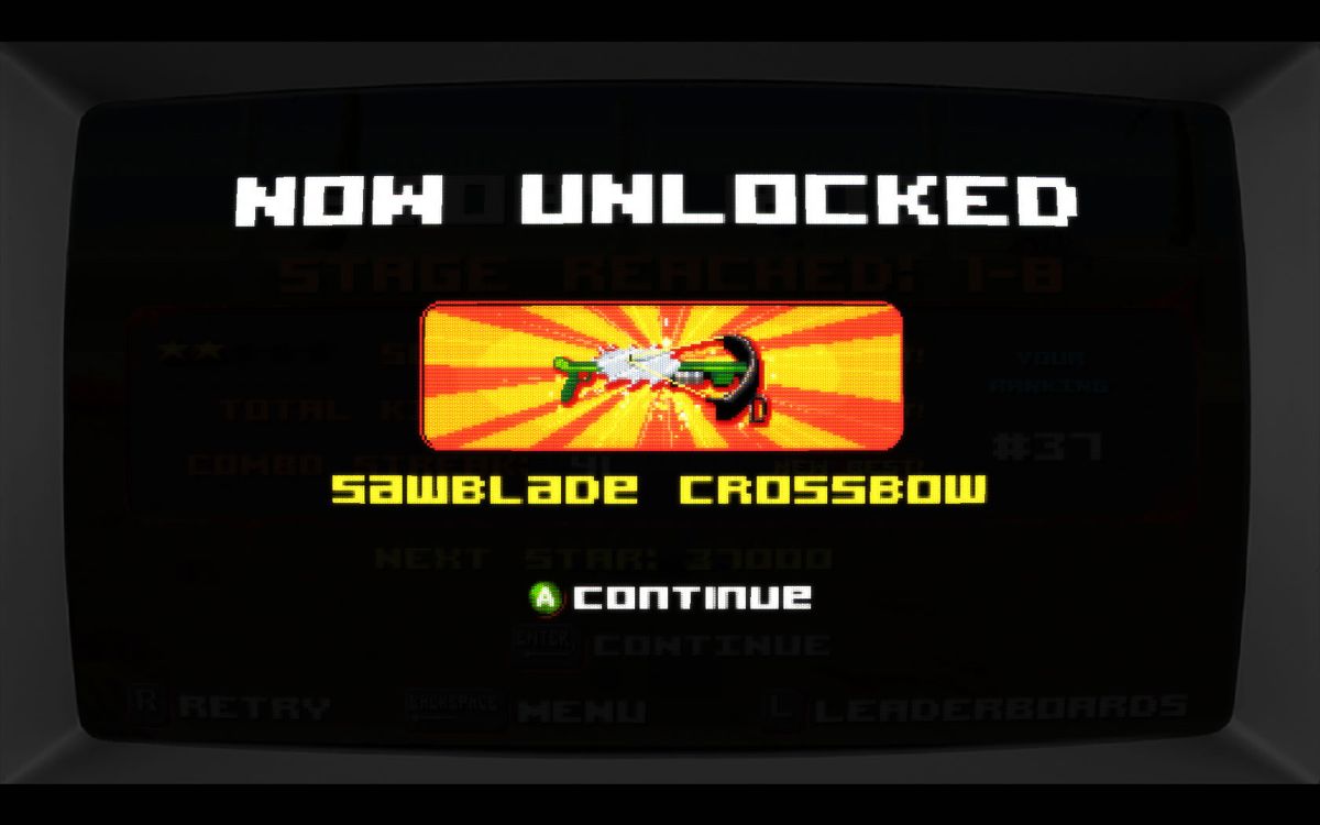 Dead Island: Retro Revenge (Windows) screenshot: New unlocks after completing the first chapter.