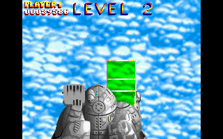 Wingstar (DOS) screenshot: Level 2