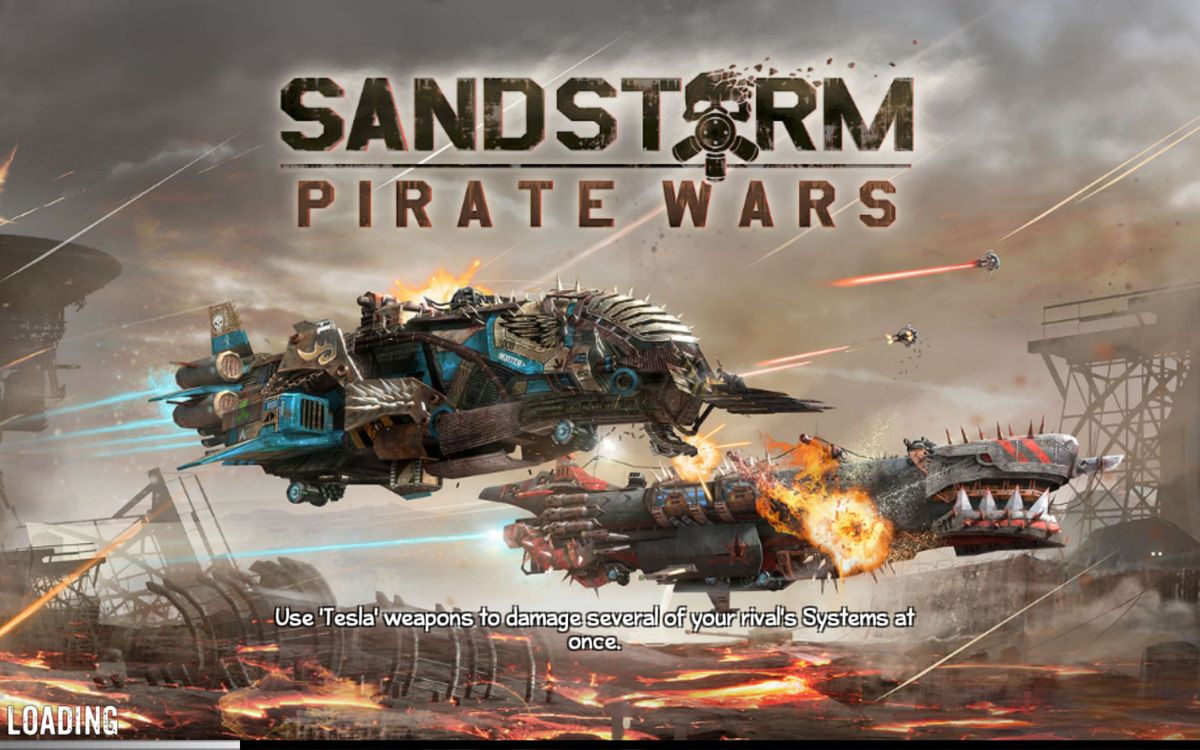 Screenshot of Sandstorm: Pirate Wars (Android, 2016) - MobyGames