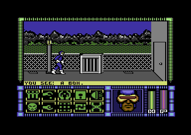 X-Men (Commodore 64) screenshot: Moving on