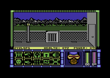X-Men (Commodore 64) screenshot: Current status