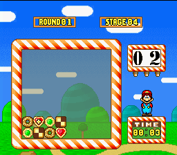 Screenshot of Yoshi's Cookie (SNES, 1992) - MobyGames