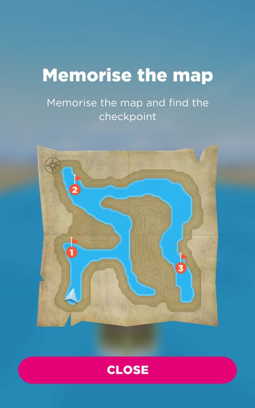 Sea Hero Quest (Android) screenshot: A slightly more complex map