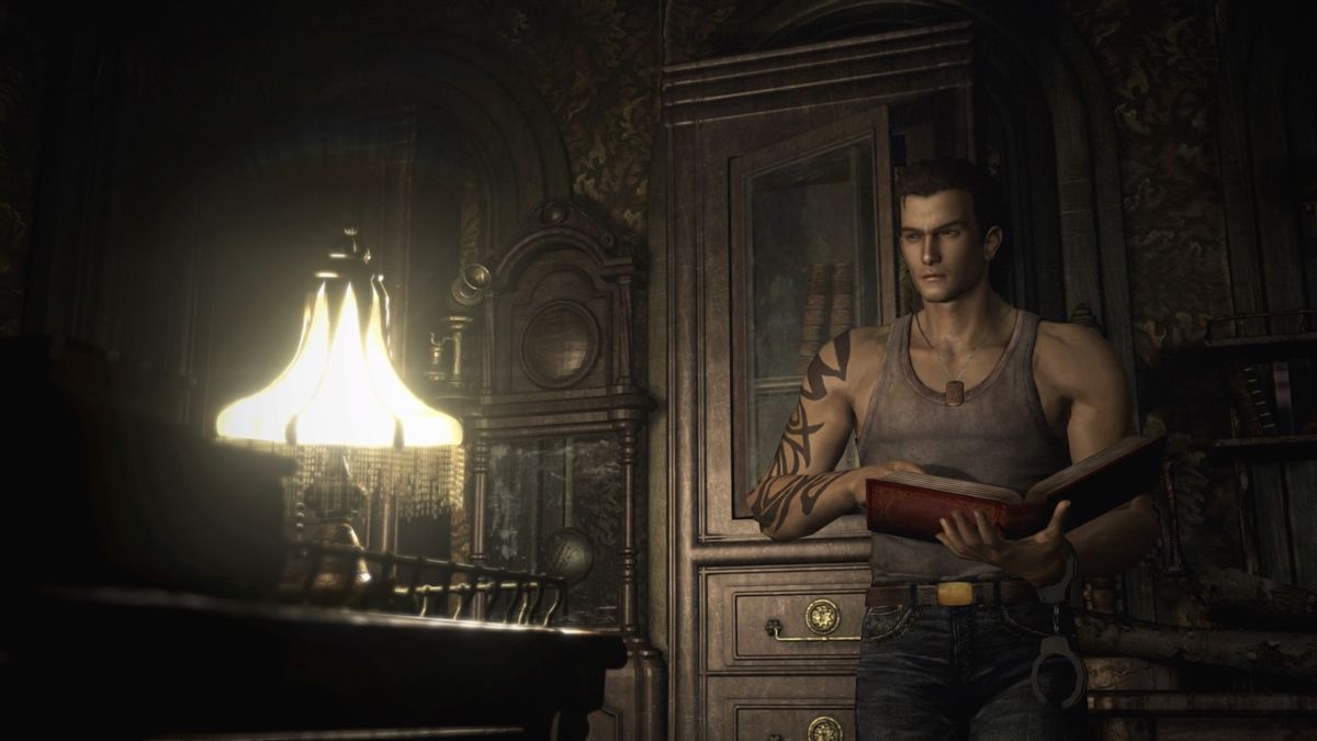 Resident Evil 0 (PlayStation 4) screenshot: Billy finding some answers