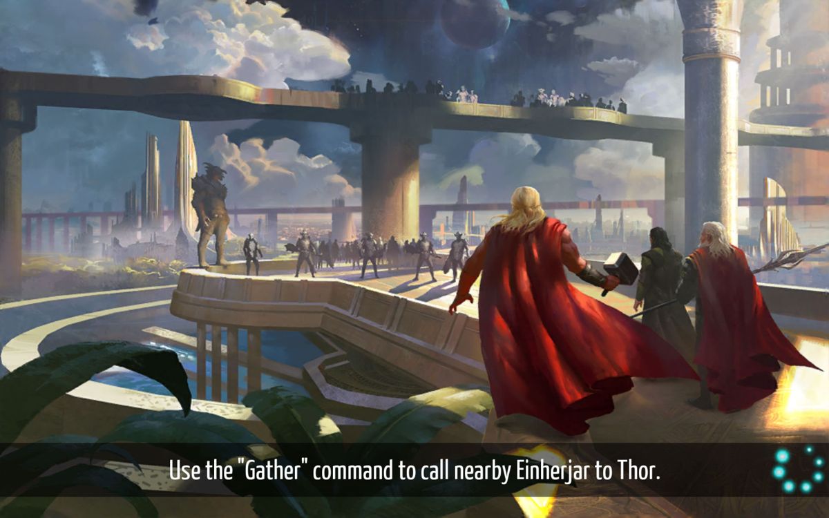 Thor: The Dark World (Android) screenshot: Loading screen