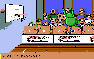 Fun School 4: For 5 to 7 Year Olds (DOS) screenshot: Basketball