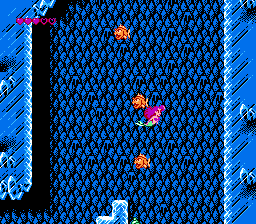 Disney's The Little Mermaid (NES) screenshot: Usually, piranhas are freshwater fish