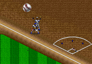 R.B.I. Baseball '94 (Genesis) screenshot: Fielding