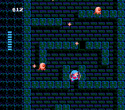 Milon's Secret Castle (NES) screenshot: Milon battling through the dark well