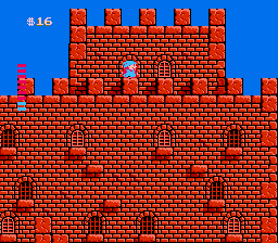 Milon's Secret Castle (NES) screenshot: Finally reached the top of the castle