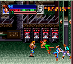 Screenshot of Super Double Dragon (SNES, 1992) - MobyGames